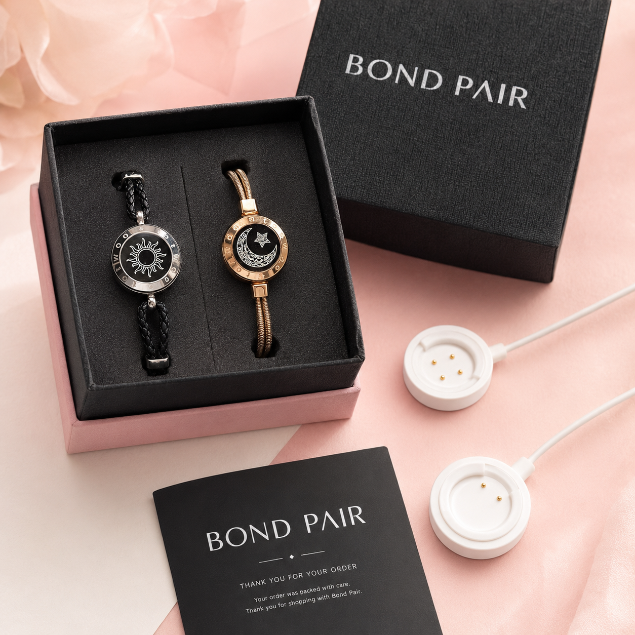 Bondpair Smart Couple Bracelet